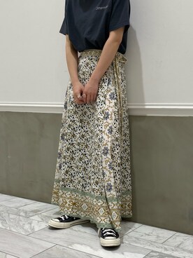 岸本安純さん（レディース・152cm）の春コーディネート