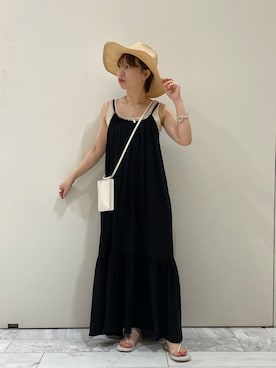 岸本安純さん（レディース・152cm）の夏コーディネート