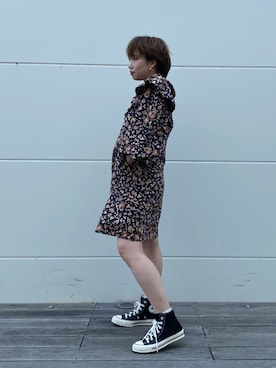 岸本安純さん（レディース・152cm）の春コーディネート