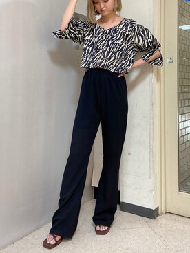 kasumiさん（レディース・156cm）の夏コーディネート