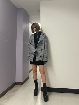 kasumiさん（レディース・156cm）の冬コーディネート