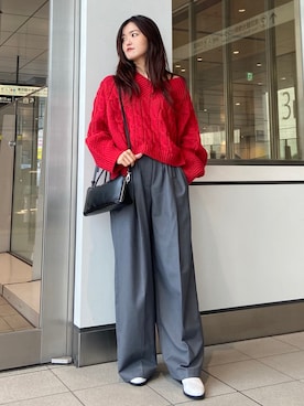 kasumiさん（レディース・156cm）の冬コーディネート