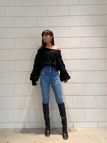 rady♡レースアップダウン TATRAS】タトラス『CIMA ロロピアーナ生地 Rライン ダウンコート