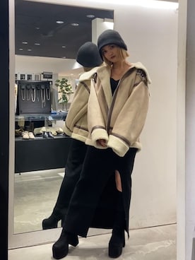 kasumiさん（レディース・156cm）の冬コーディネート