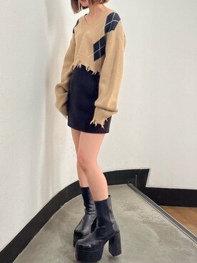 kasumiさん(レディース・156cm)の冬コーディネート