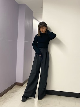 kasumiさん（レディース・156cm）の秋コーディネート