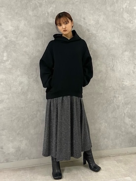 「ドッキングワンピース」｜kasumiさん（レディース・156cm）の秋コーディネート