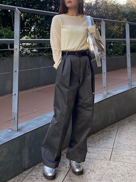 kasumiさん（レディース・156cm）の冬コーディネート