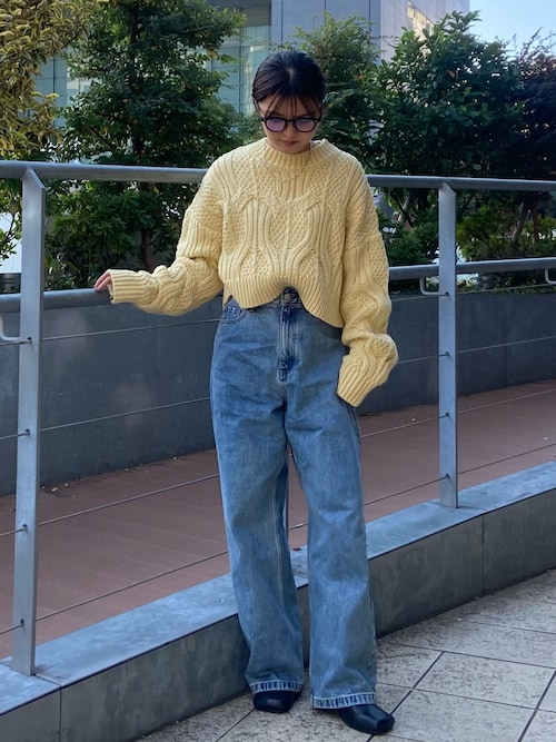 WIDE ROUGH DENIM PT ワイドラブデニムパンツ ELENDEEK WIDE ROUGH DENIM PTワイドラブデニム - メルカリ