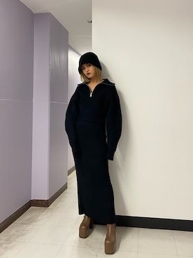 kasumiさん(レディース・156cm)の冬コーディネート