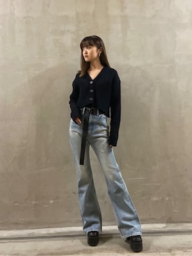 「EMODA（エモダ）のアイテム（ピアス（両耳用））」を使った、kasumiさん（レディース・156cm）の春コーディネート