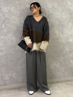 kasumiさん（レディース・156cm）の秋コーディネート