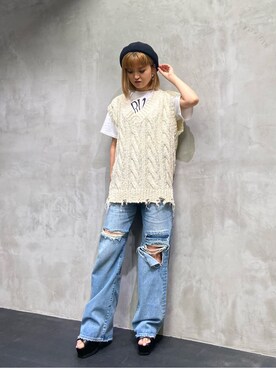 kasumiさん（レディース・156cm）の夏コーディネート