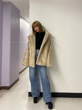 kasumiさん（レディース・156cm）の冬コーディネート