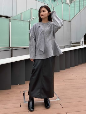 kasumiさん（レディース・156cm）の秋コーディネート