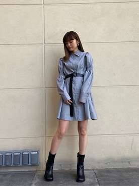 「EMODA（エモダ）のアイテム（ピアス（両耳用））」を使った、kasumiさん（レディース・156cm）の春コーディネート