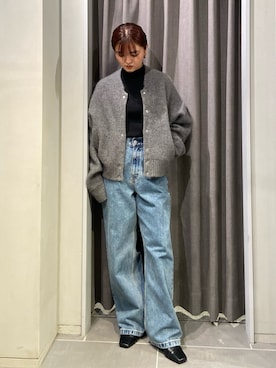 「ELENDEEK」｜「アイテム（ジャケット/アウター）」を使った、kasumiさん（レディース・156cm）の秋コーディネート