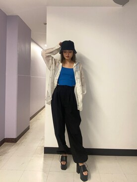 kasumiさん（レディース・156cm）の春コーディネート