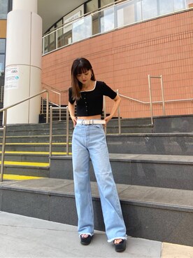 kasumiさん（レディース・156cm）の春コーディネート