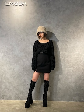 kasumiさん（レディース・156cm）の冬コーディネート