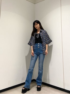 kasumiさん（レディース・156cm）の夏コーディネート