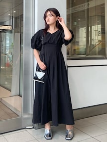 FORM SLEEVE WAIST TUCKED OP｜エレンディーク（ELENDEEK