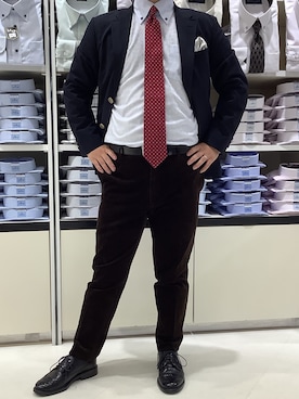 BRICK HOUSE by Tokyo Shirts 筑紫野イオンモール店さん（メンズ・160cm）の秋コーディネート
