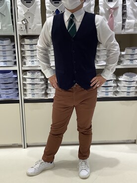 BRICK HOUSE by Tokyo Shirts 筑紫野イオンモール店さん（メンズ・160cm）の秋コーディネート
