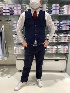 BRICK HOUSE by Tokyo Shirts 筑紫野イオンモール店さん(メンズ・160cm)の冬コーディネート