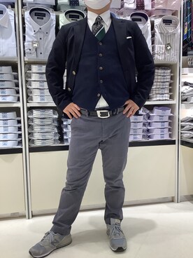 BRICK HOUSE by Tokyo Shirts 筑紫野イオンモール店さん(メンズ・160cm)の秋コーディネート