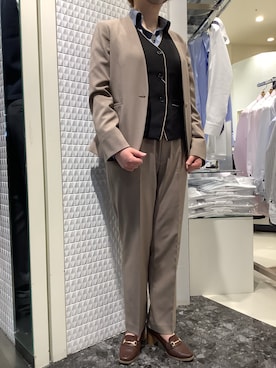 BRICK HOUSE by Tokyo Shirts 筑紫野イオンモール店さん(レディース・162cm)の春コーディネート