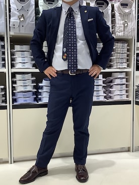 BRICK HOUSE by Tokyo Shirts 筑紫野イオンモール店さん（メンズ・160cm）の秋コーディネート