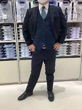 BRICK HOUSE by Tokyo Shirts 筑紫野イオンモール店さん（メンズ・160cm）の冬コーディネート