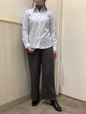 BRICK HOUSE by Tokyo Shirts 筑紫野イオンモール店さん(レディース・162cm)の冬コーディネート