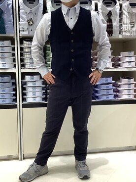 BRICK HOUSE by Tokyo Shirts 筑紫野イオンモール店さん（メンズ・160cm）の秋コーディネート
