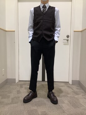 BRICK HOUSE by Tokyo Shirts 筑紫野イオンモール店さん(メンズ・168cm)の秋コーディネート