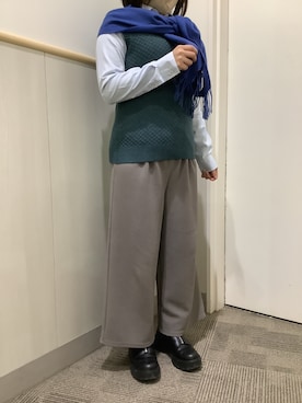 BRICK HOUSE by Tokyo Shirts 筑紫野イオンモール店さん（レディース・152cm）の冬コーディネート
