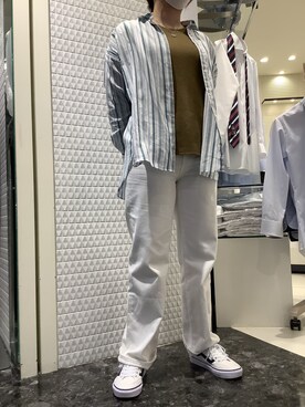 BRICK HOUSE by Tokyo Shirts 筑紫野イオンモール店さん（レディース・162cm）の春コーディネート