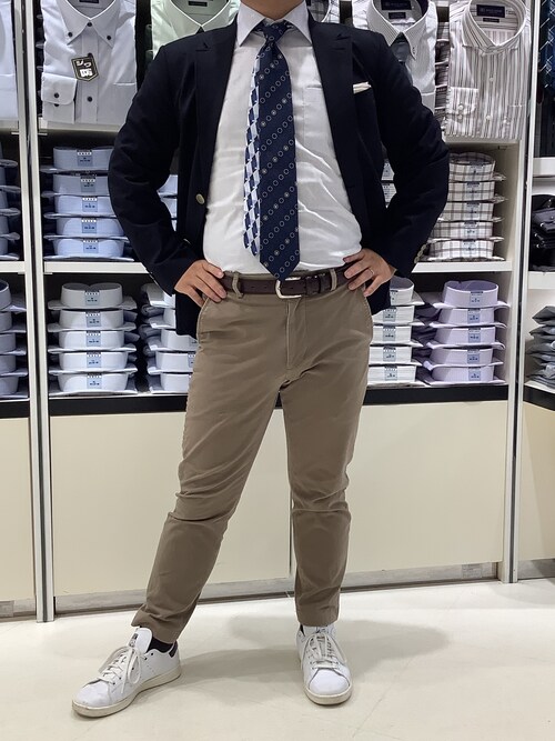 Brick House By Tokyo Shirts 筑紫野イオンモール店 Brick House By Tokyo Shirts 筑紫野イオンモール Disneyのビジネスシャツを使ったコーディネート Wear