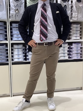 BRICK HOUSE by Tokyo Shirts 筑紫野イオンモール店さん（メンズ・160cm）の秋コーディネート