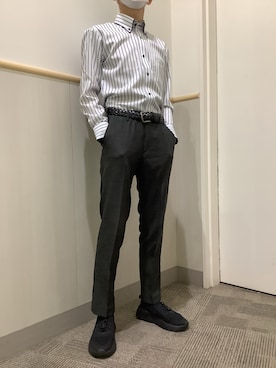「ビジネススタイル」｜BRICK HOUSE by Tokyo Shirts 筑紫野イオンモール店さん（メンズ・168cm）の夏コーディネート