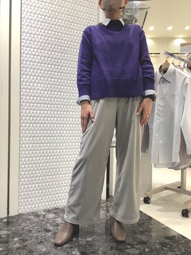 BRICK HOUSE by Tokyo Shirts 筑紫野イオンモール店さん(レディース・164cm)の冬コーディネート