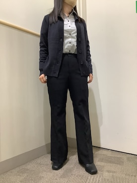 BRICK HOUSE by Tokyo Shirts 筑紫野イオンモール店さん（骨格ストレート・レディース・152cm）の冬コーディネート