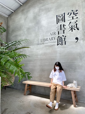 「oversize」｜なな🇹🇼さん（レディース・153cm）の春コーディネート