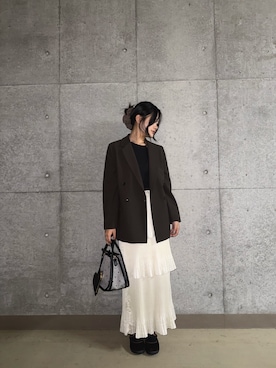 me さん（レディース・160cm）の秋コーディネート