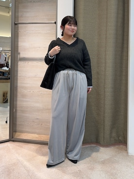 ゆきんこさん（骨格ストレート・レディース・160cm）の冬コーディネート