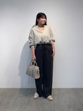 「アイテム（リング）」を使った、ゆきんこさん（レディース・160cm）の秋コーディネート