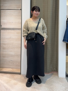 ゆきんこさん（骨格ストレート・レディース・160cm）の冬コーディネート