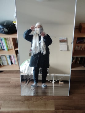 「McGREGOR（マックレガー）のアイテム」を使った、ururinnaiuさん（レディース・153cm）の冬コーディネート