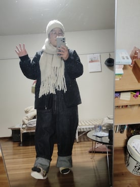 「McGREGOR（マックレガー）のアイテム」を使った、ururinnaiuさん（レディース・153cm）の冬コーディネート